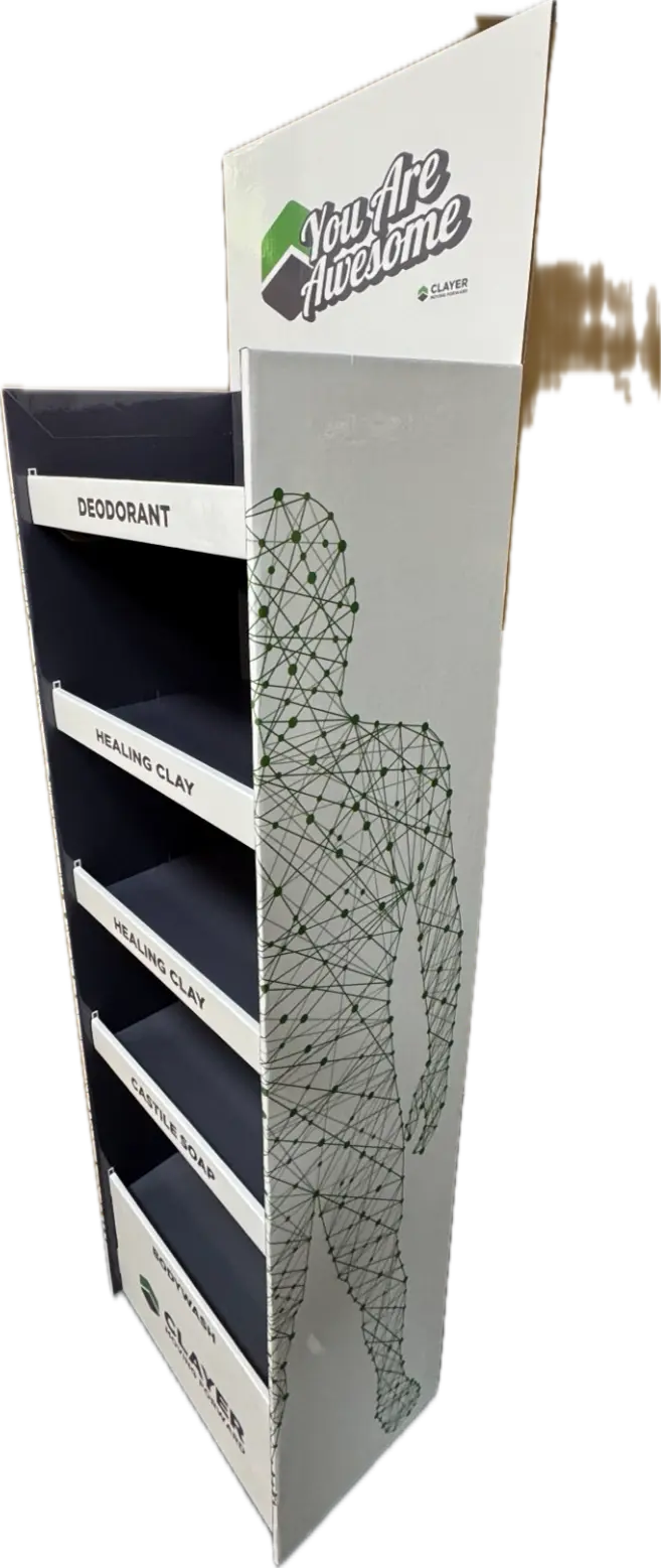 Stand Up Display Pack B2B - CLAYER