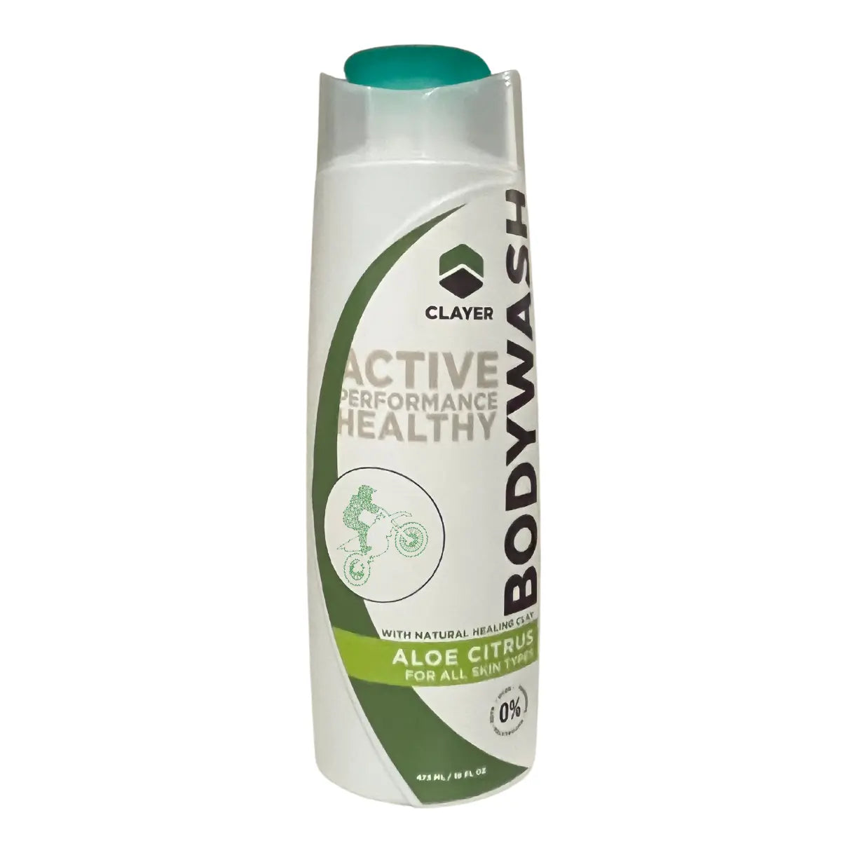 Motocross Natural BodyWash - 16 fl. oz - CLAYER
