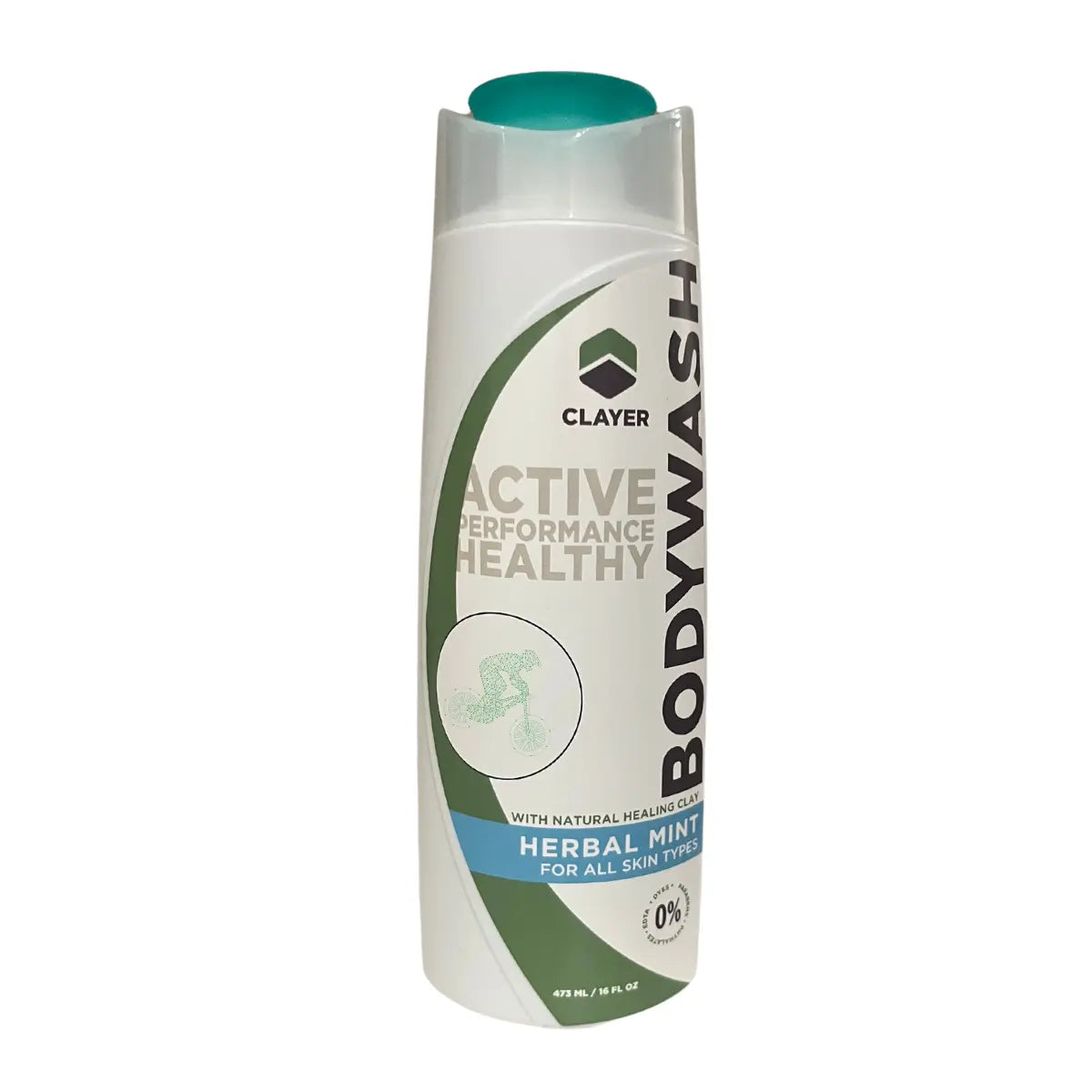 Mountain Bike Natural BodyWash - 16 fl. oz - CLAYER