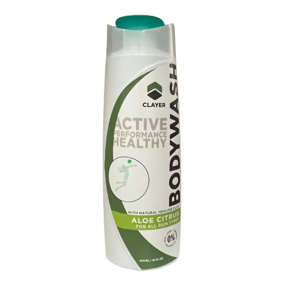 Volleyball Natural BodyWash - 16 fl. oz - CLAYER