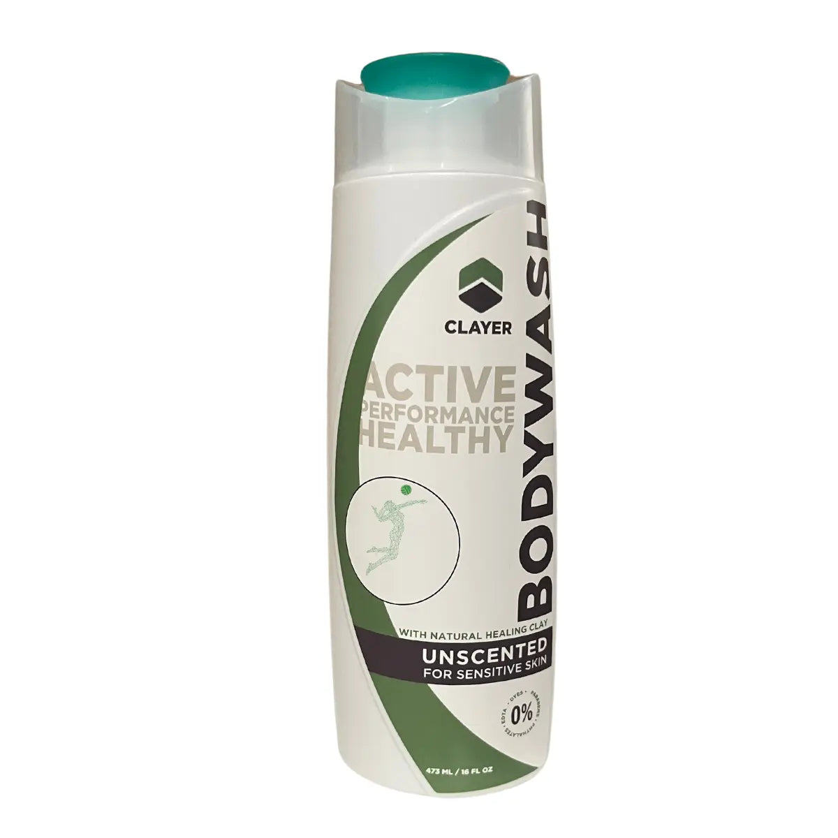 Volleyball Natural BodyWash - 16 fl. oz - CLAYER