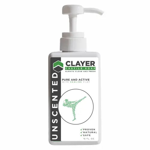 Organic Castile Soap - Fighters - 16 fl oz. - CLAYER