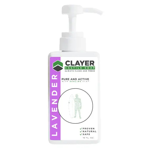 Organic Castile Soap - Surfers - 16 fl oz. - CLAYER