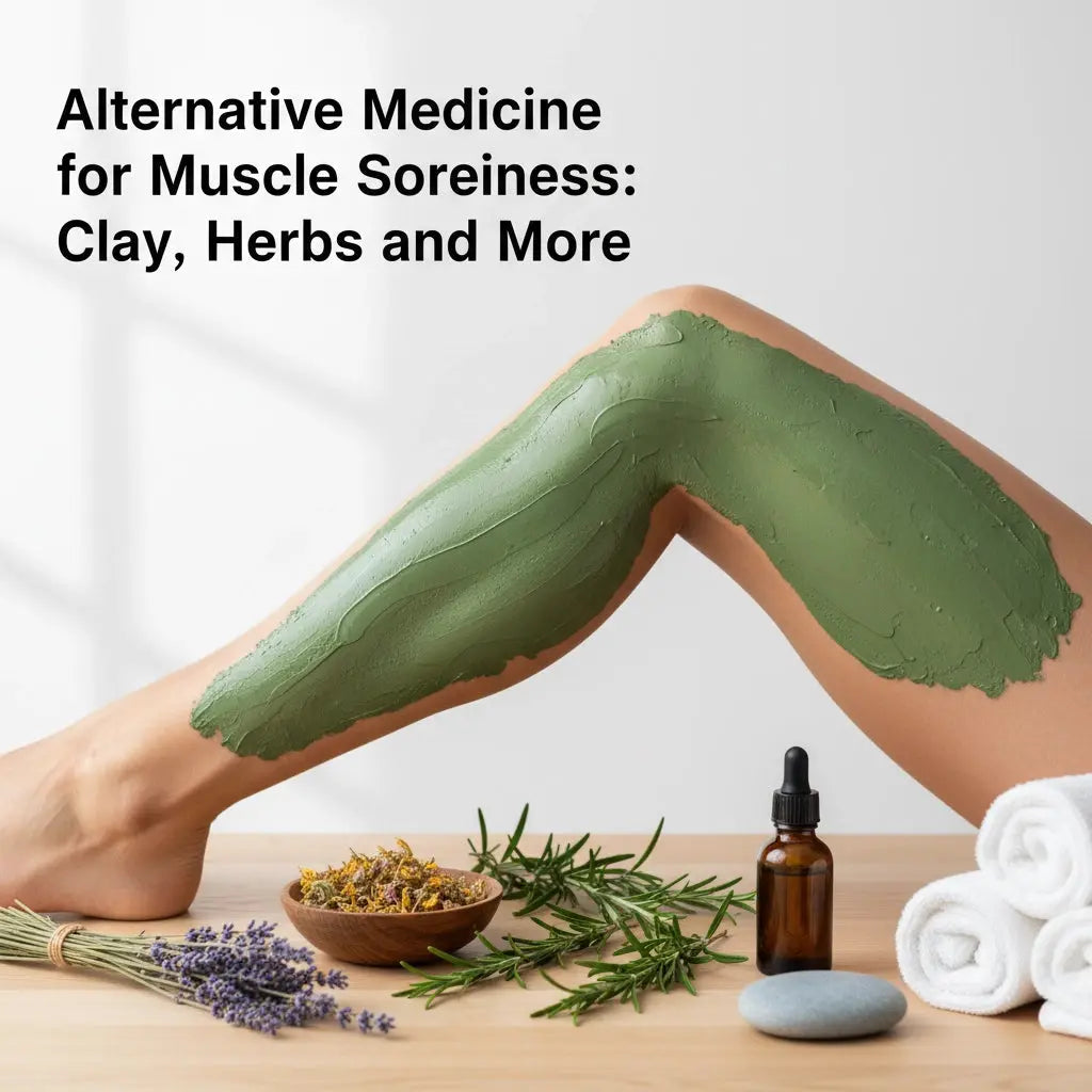 Alternative Medicine for Muscle Soreness: Clay, Herbs, and More - CLAYER
