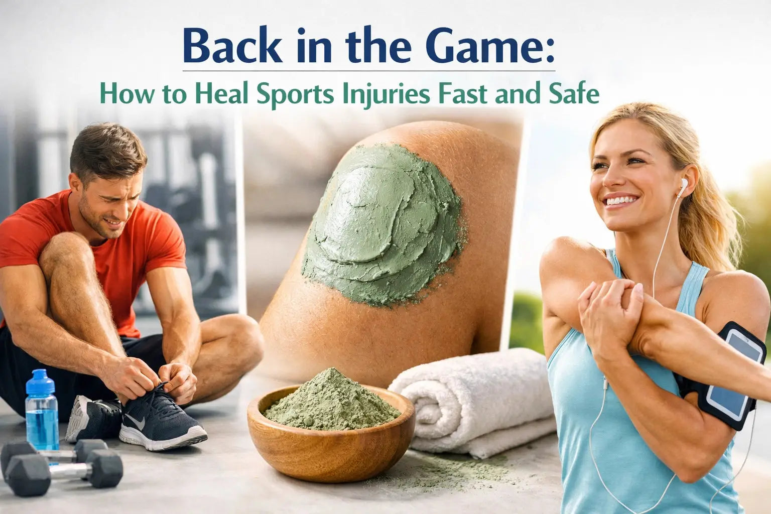 Back in the Game: How to Heal Sports Injuries Fast and Safe – CLAYER