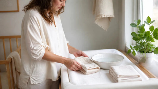 green clay : best natural baby powder for sensitive skin in a calm diaper-care routine