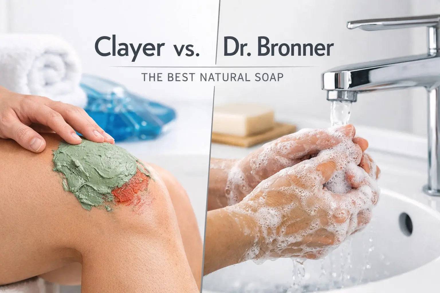 Clayer vs Dr. Bronner: The best natural soap – CLAYER