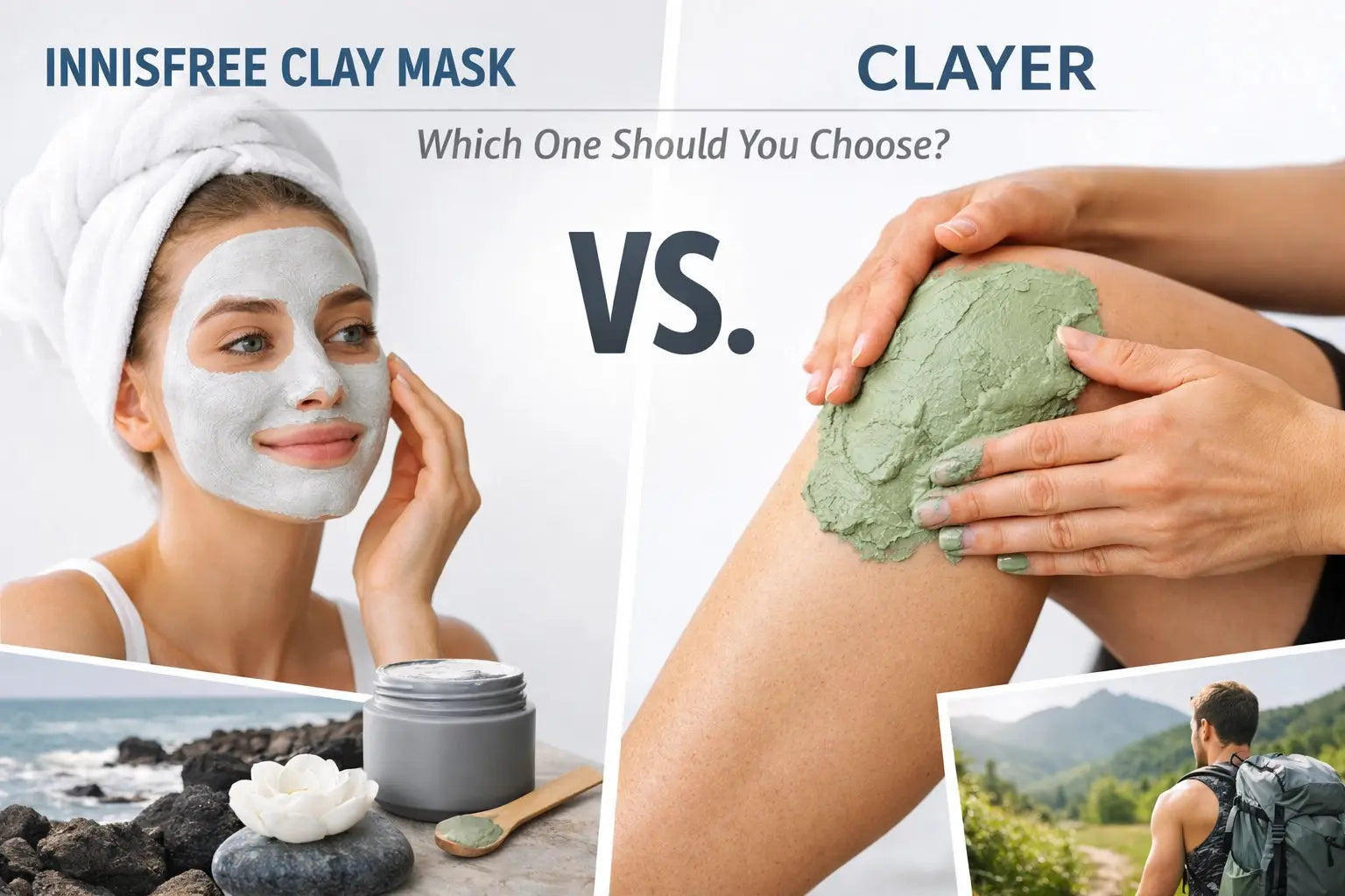 Innisfree Clay Mask vs. Clayer: Which One Should You Choose? - CLAYER