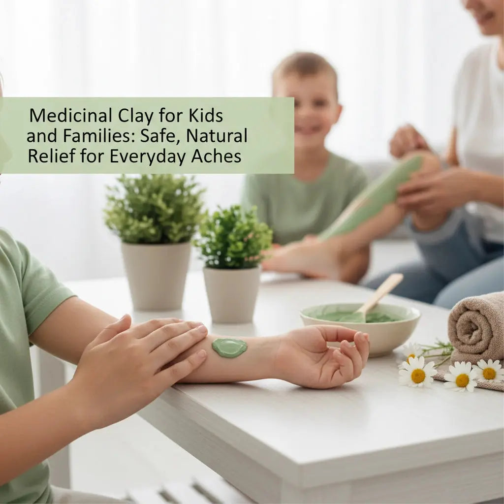 Medicinal Clay for Kids and Families: Safe, Natural Relief for – CLAYER