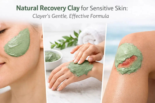 Natural Recovery Clay for Sensitive Skin - CLAYER