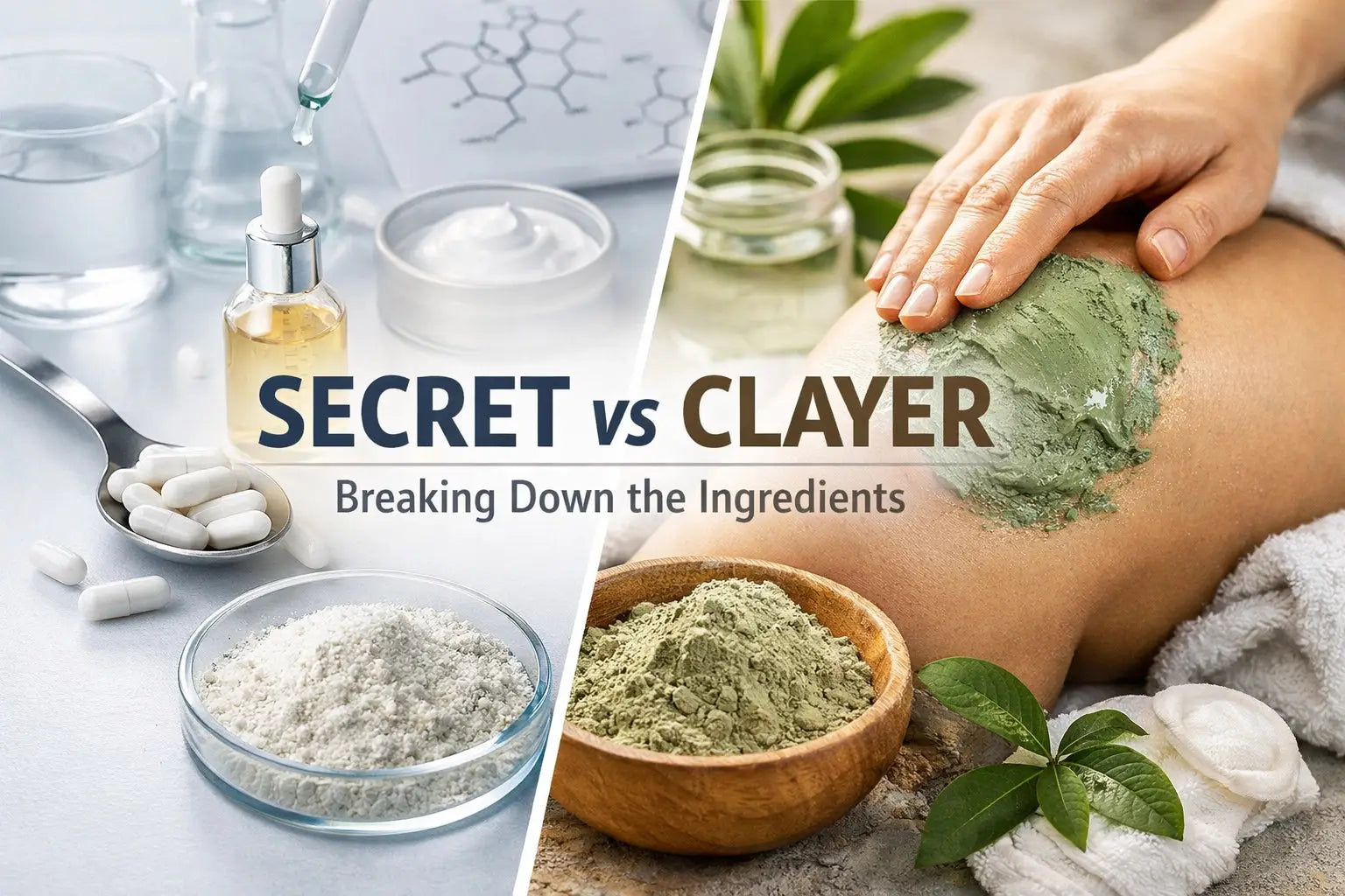 Secret vs Clayer: Breaking Down the Ingredients – CLAYER