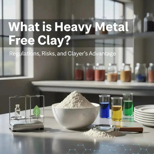 What is Heavy Metal Free Clay? Regulations, Risks, and Clayer's Advantage - CLAYER