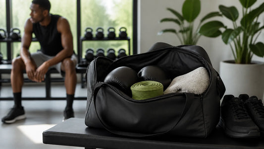 Green clay and how to get rid of gym bag stink with an open, ventilated gym bag and dry athletic gear