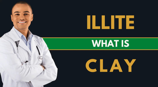 O que é Illite-Clay CLAYER - argila verde - argila curativa - argila bentonita