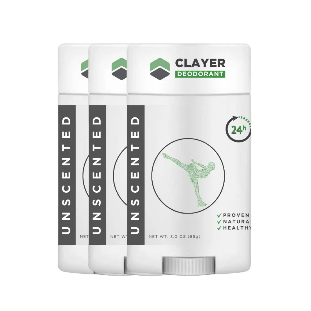 Natural Deodorant - Figure Skaters - 2.75 OZ - Aluminum Free CLAYER