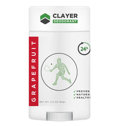 Best Natural Deodorant - PickleBall - 3.35 OZ - NEW FORMULA - CLAYER