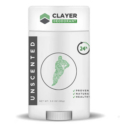 Natural Deodorant - Rugby - 3.35 OZ - NEW FORMULA - CLAYER