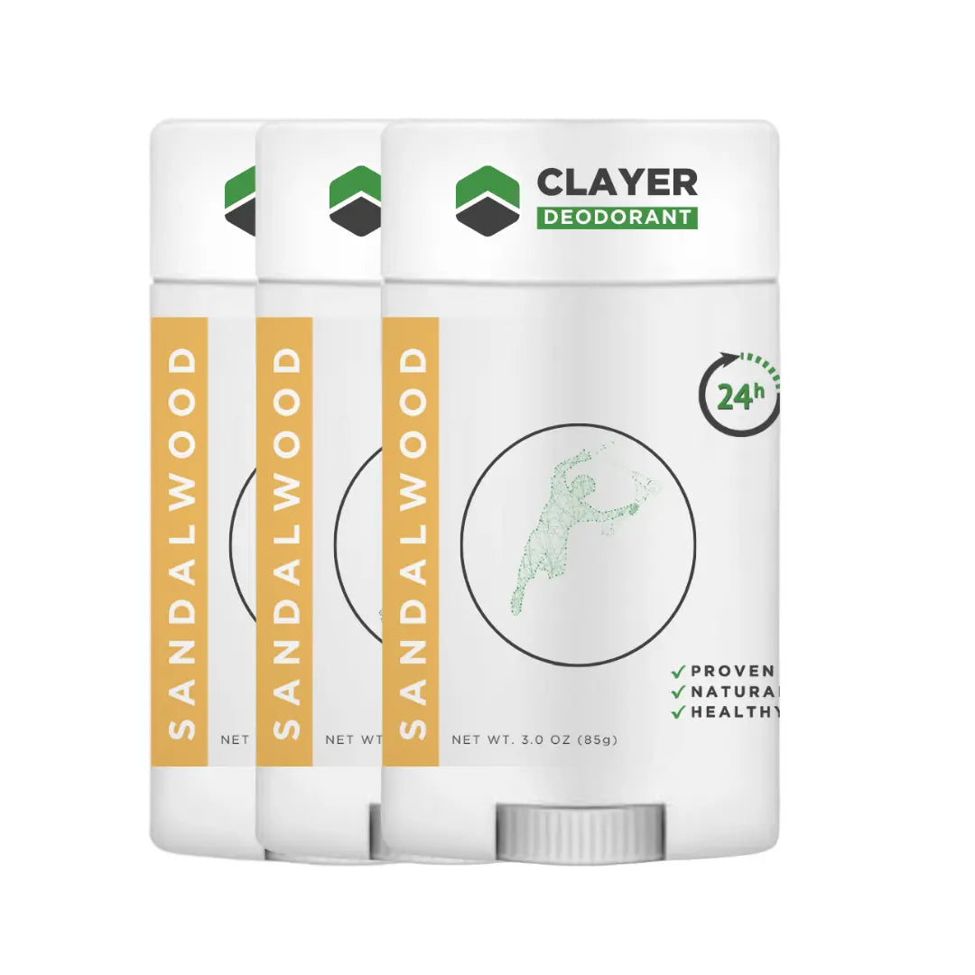 Natural Deodorant - Scooter Riders - 2.75 OZ - Aluminum Free CLAYER