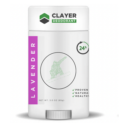 Natural Deodorant - Snowboarders - 2.75 OZ - Aluminum Free CLAYER