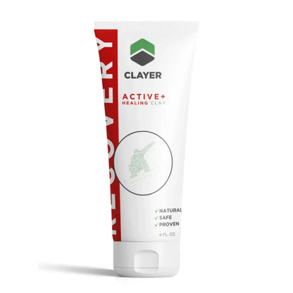 Snowboarder Faster Recovery - 4 FL. OZ CLAYER- green clay - healing clay - bentonite clay