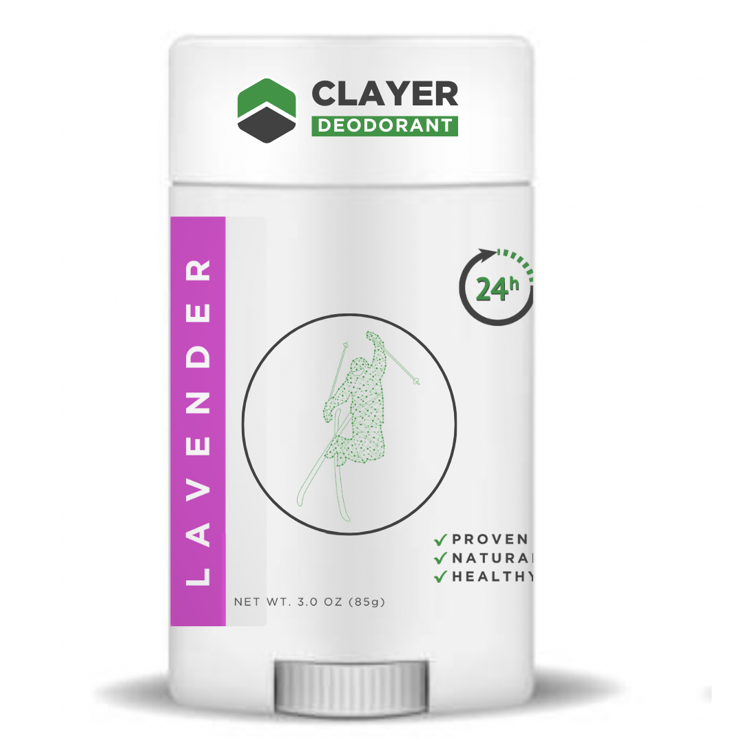 Natural Deodorant - Skiers - 2.75 OZ - Aluminum Free CLAYER