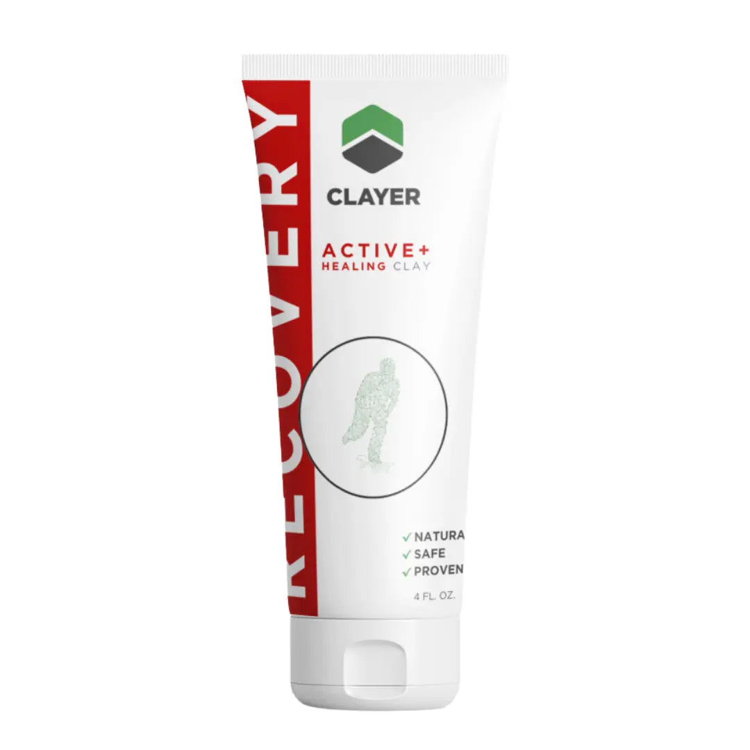 Skateboarder Faster Recovery - 3 FL. OZ. CLAYER- green clay - healing clay - bentonite clay