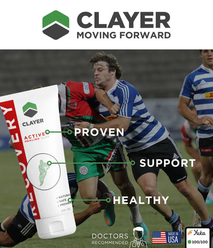 Rugby Player Faster Recovery - 4 FL. OZ. - CLAYER