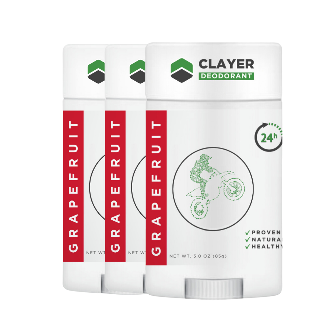 Natural Deodorant - FMX Riders 2.75 OZ - Aluminum Free CLAYER