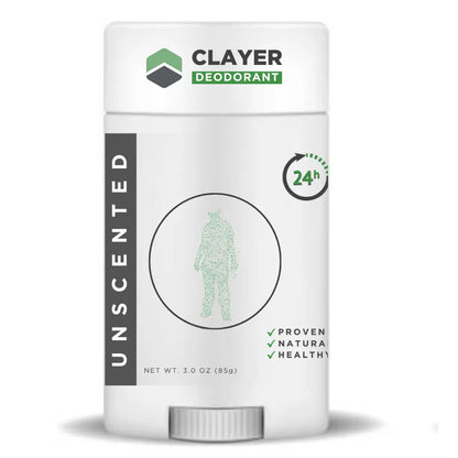 Natural Deodorant - Workers - 3.35 OZ - NEW FORMULA - CLAYER