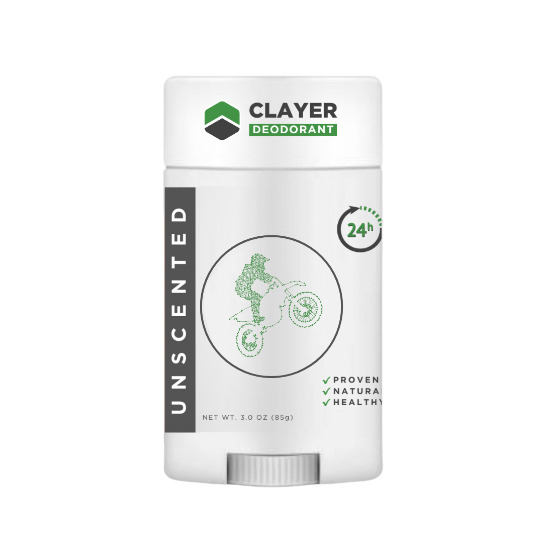 Natural Deodorant - FMX Riders 2.75 OZ - Aluminum Free CLAYER