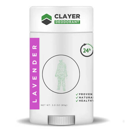 Natural Deodorant - Workers - 3.35 OZ - NEW FORMULA - CLAYER