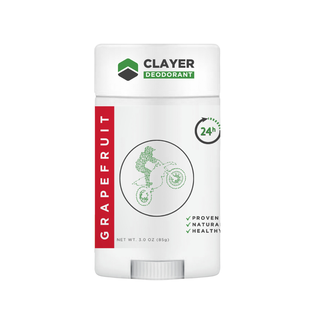 Natural Deodorant - FMX Riders 2.75 OZ - Aluminum Free CLAYER