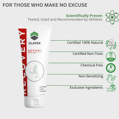 Soccer Players Faster Recovery - 4 FL. OZ. - CLAYER