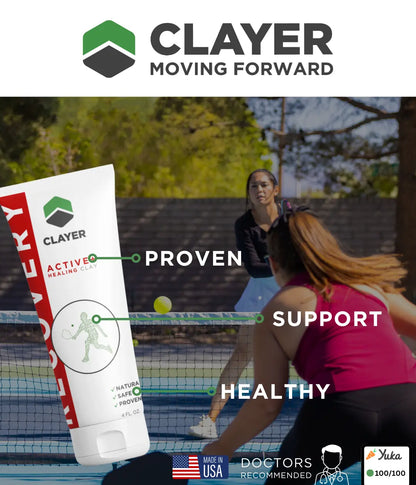 Pickleball Recovery - Player Faster Recovery - 4 FL.OZ - CLAYER