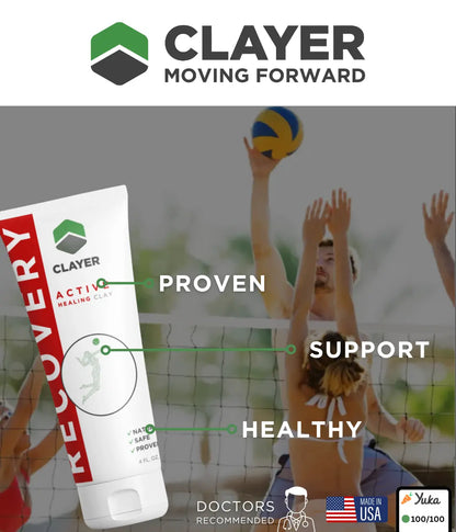 Volleyball Player Faster Recovery - 4 FL.OZ - CLAYER