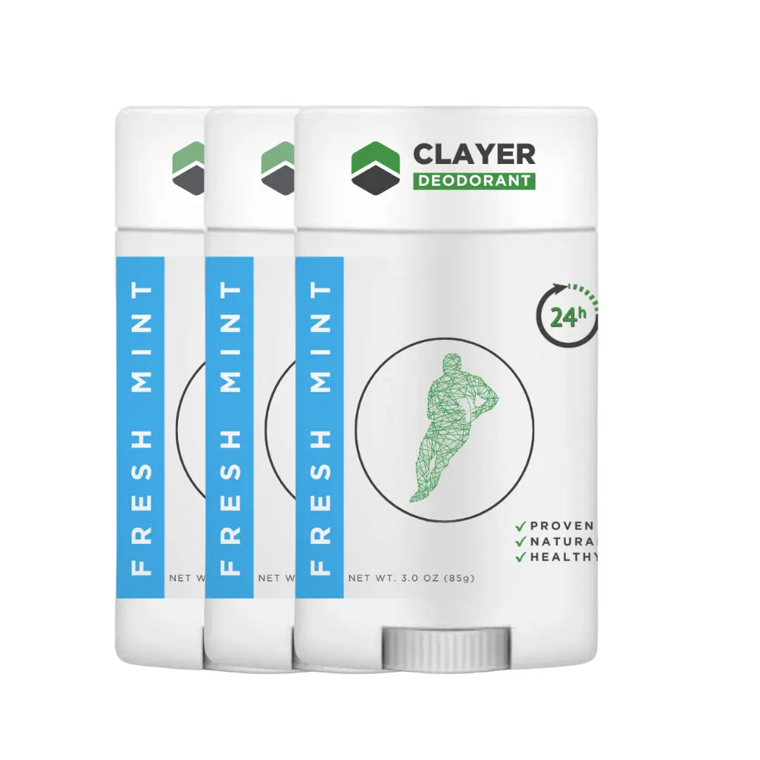 Natural Deodorant - Rugby - 2.75 OZ - Aluminum Free CLAYER