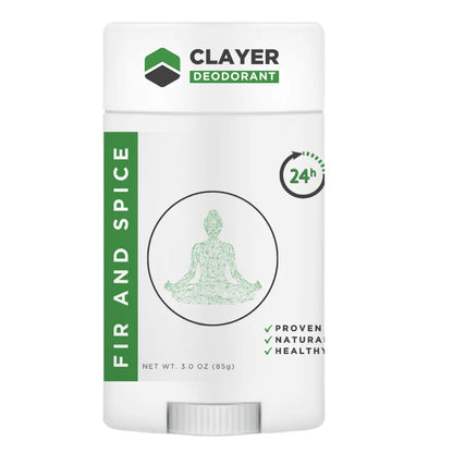 Natural Deodorant - Health and Peace 3.35 OZ - NEW FORMULA - CLAYER