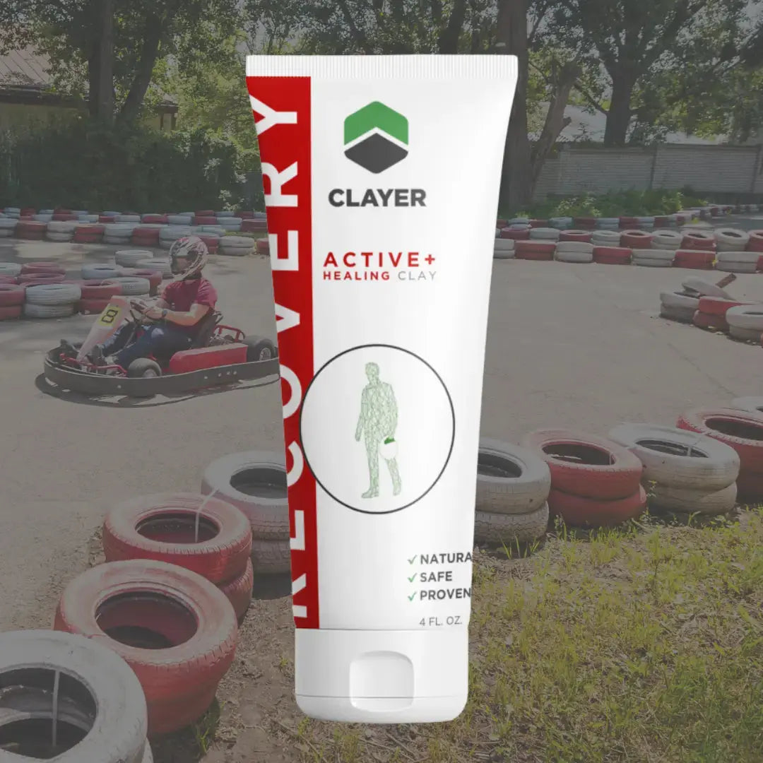 Motor sports Recovery - Riders Faster Recovery - 4 FL.OZ CLAYER- green clay - healing clay - bentonite clay