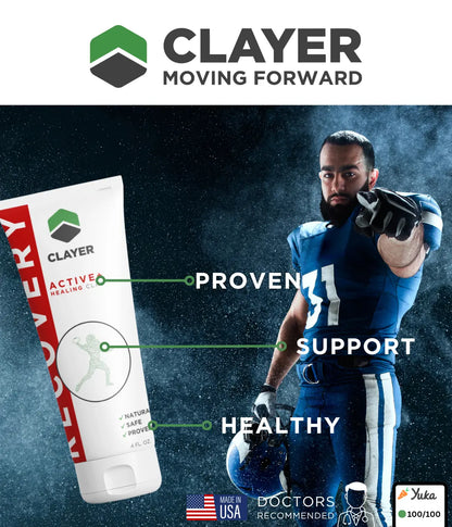 Football Players Faster Recovery - 4 FL. OZ. - CLAYER