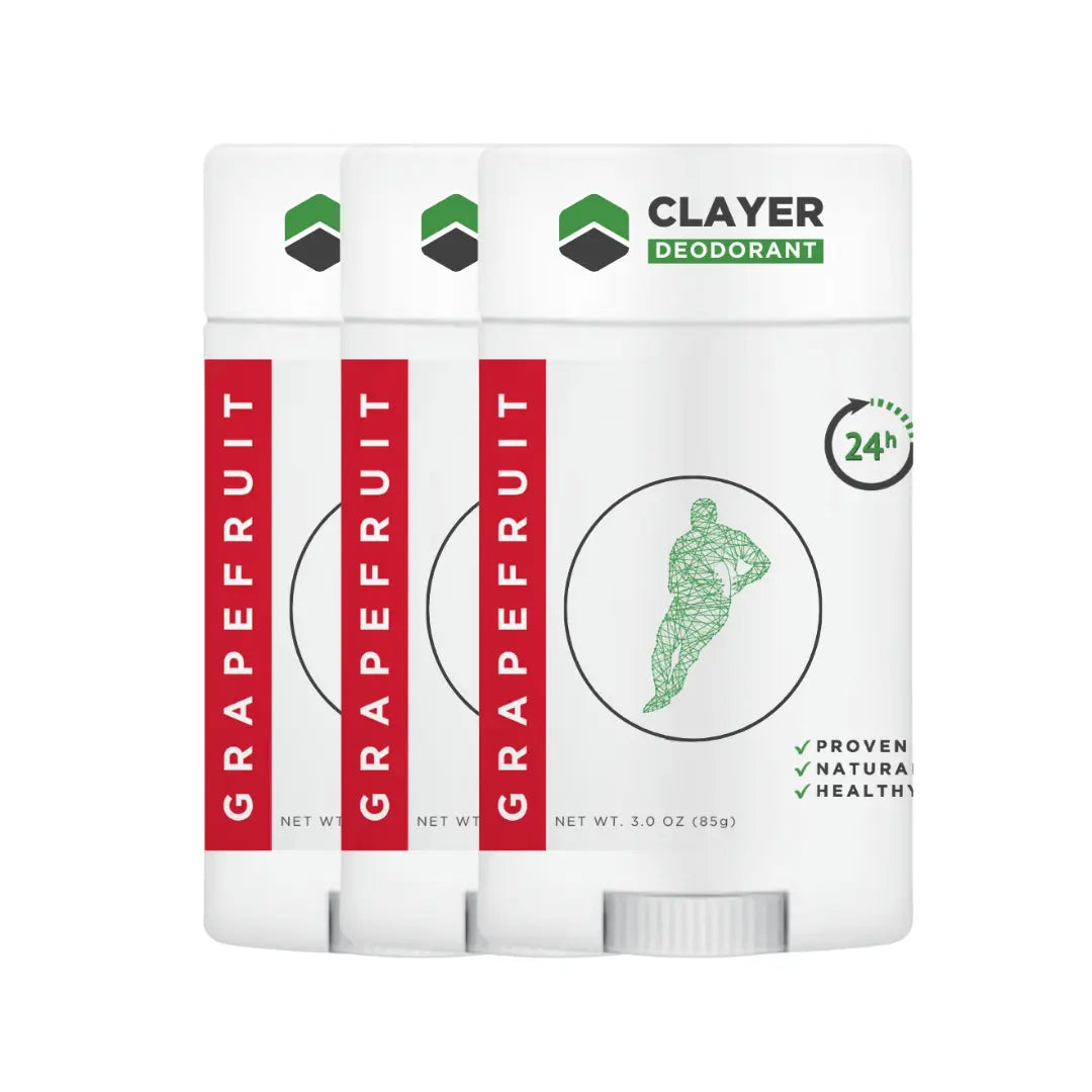 Natural Deodorant - Rugby - 2.75 OZ - Aluminum Free CLAYER