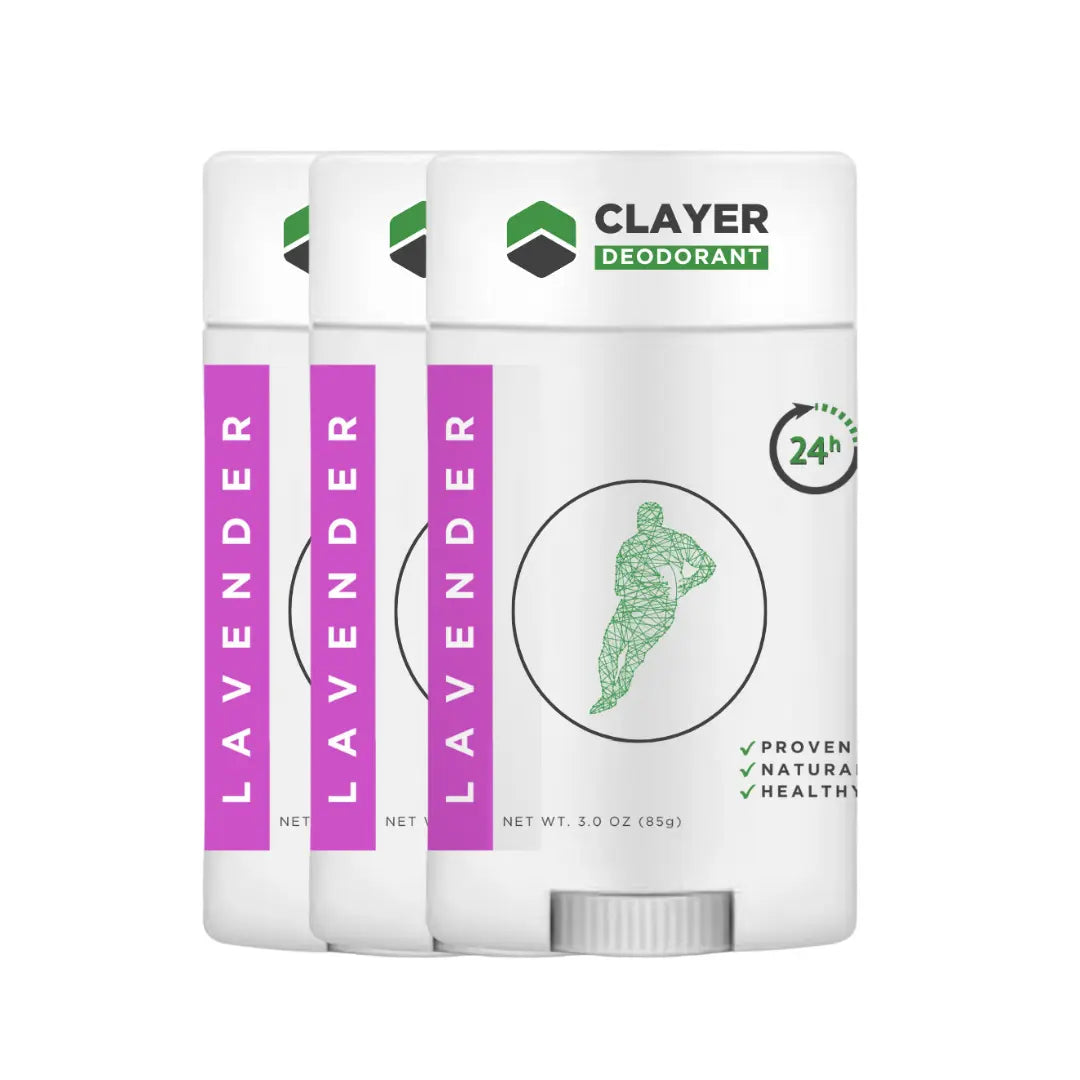 Natural Deodorant - Rugby - 2.75 OZ - Aluminum Free CLAYER