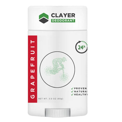 Natural Deodorant - Bike Riders 3.35 OZ - NEW FORMULA - CLAYER