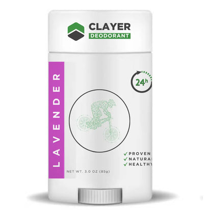Natural Deodorant - Bike Riders 3.35 OZ - NEW FORMULA - CLAYER