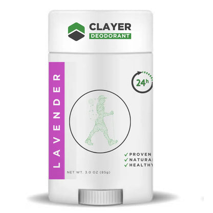 Natural Deodorant - Adventure 3.35 OZ - NEW FORMULA - CLAYER