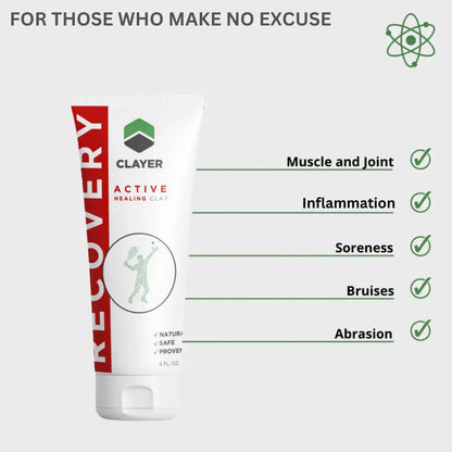 Tennis Players Recovery - Faster Recovery - 4 FL.OZ - CLAYER