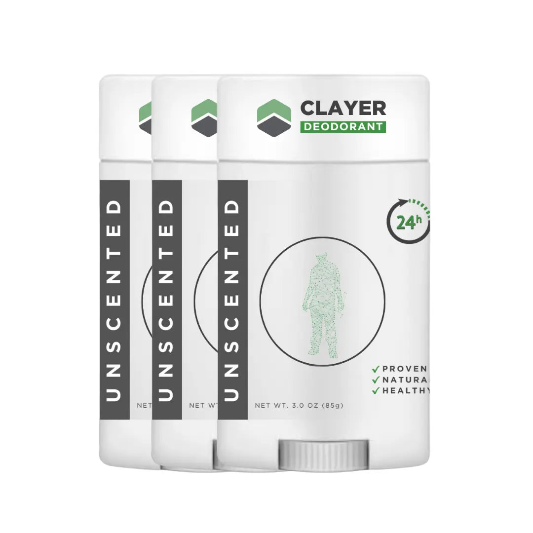 Natural Deodorant - Workers - 2.75 OZ - Aluminum Free CLAYER