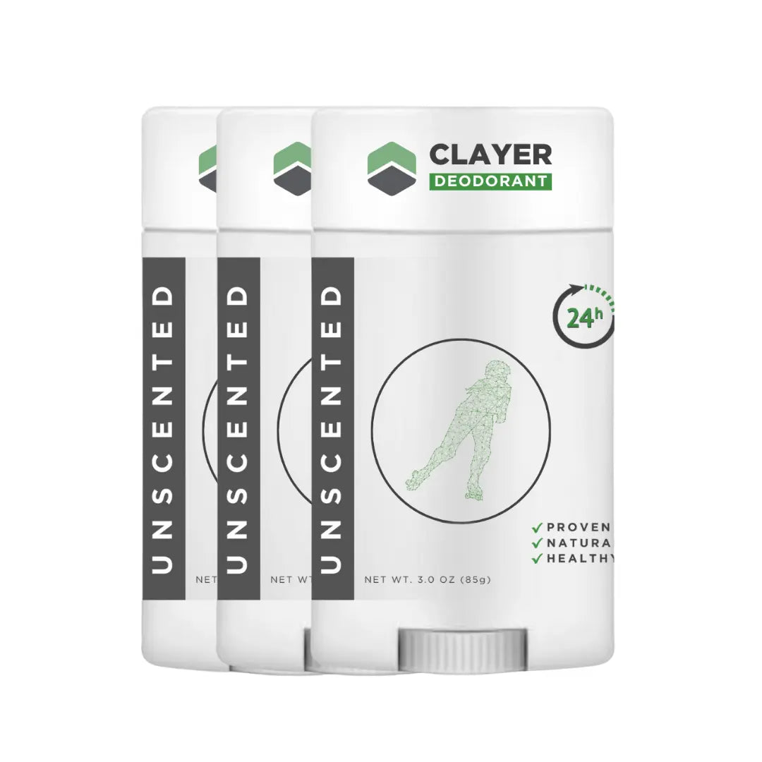 Natural Deodorant - Roller Skaters - 2.75 OZ - Aluminum Free CLAYER