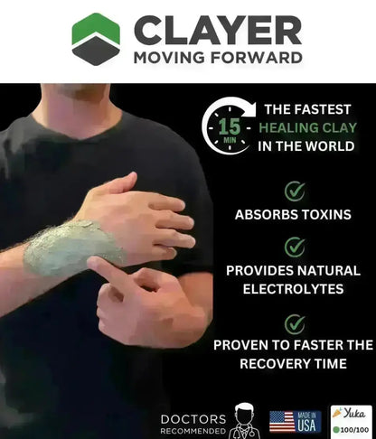 BJJ and Martial Arts Recovery Clay- 4 FL.OZ CLAYER