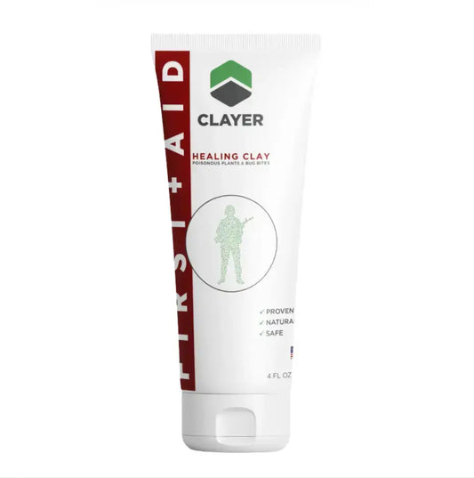 First-Aid - Military Healing Clay - First Aid - Minor Cuts/Abrasion, Skin Discomfort - CLAYER