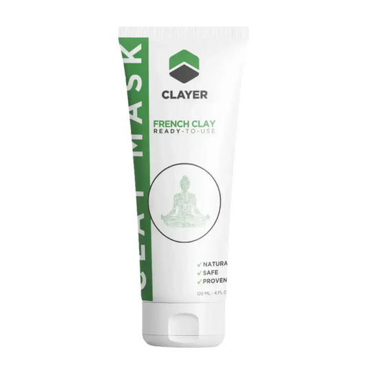 Clay Mask - 4FL.OZ. - Anti-Aging - Ready-to-Use healing clay - Facial Care - CLAYER